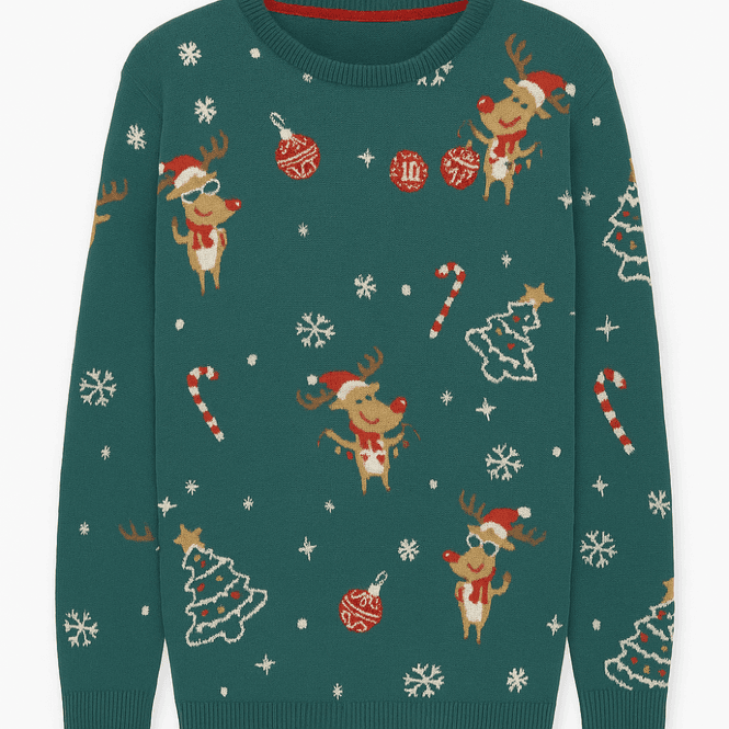 Hovedbilde Julegenser, Unisex, Deer Tree